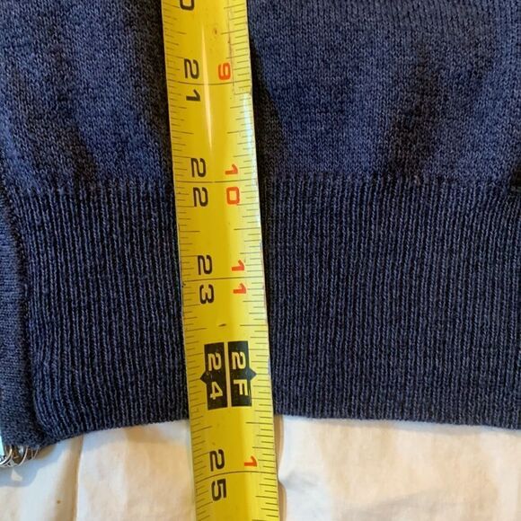 FIUME, Italian made cardigan double zippered men’s sweater, XXL , size 54 - Picture 13 of 15